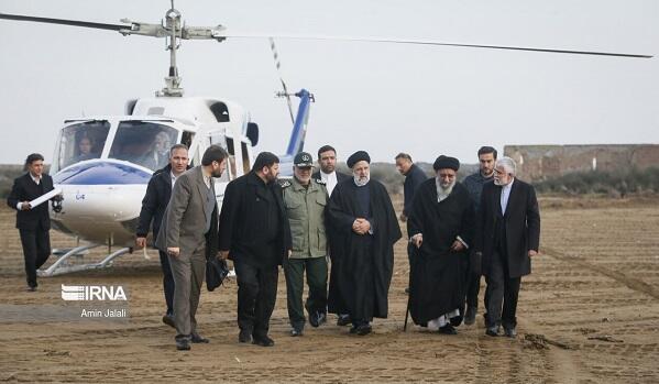 Son anda hamısı bir helikopterə mindirilib...